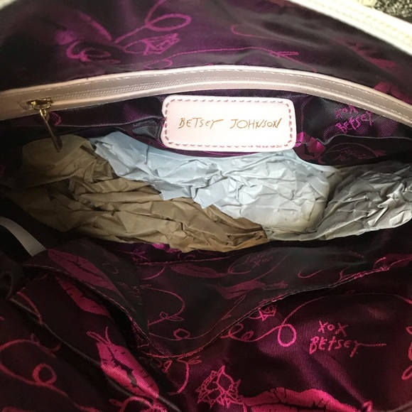 Betsey Johnson Marilyn Satchel Bag - Picture 7 of 8